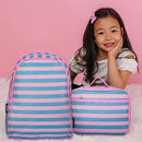 Wildkin 15-inch Kids Backpack – Durable, Padded, Adjustable for School & Travel - Pink Stripes by TinyTreasures Baby Boutique