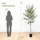 6FT Artificial Olive Tree in
