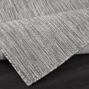CAMILSON Outdoor Rug 5x7 Modern Area Rugs for Indoor and Outdoor Patios and Porches - Waterproof, Washable, Non-Shedding, Easy-to-Clean Outside Carpet (5 x 7, Solid - Silver Gray) by CozyNest Decor