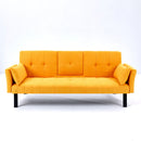 Sofa Bed With Foldable Design And Cup Holder