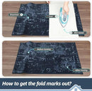 BEQHAUSE Dirt Trapper Door Mat 24"x36" Non-Slip Door Mats Washable Entryway Rugs Stain Resistant Doormat Absorbent Welcome Floor Mat for Front Back Door, Muddy Wet Shoes & Paws,Blue by CozyNest Decor