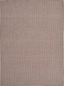 Nourison Positano Indoor-Outdoor Natural 9' x 12' Area Rug, Easy Cleaning, Non Shedding, Bed Room, Living Room, Dining Room, Backyard, Deck, Patio (9x12) by CozyNest Decor