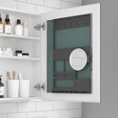 20'' W x 26'' H Frameless Mirror Medicine Cabinet