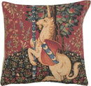 Charlotte Home Furnishings Decorative Pillow Covers for Couch 18X18 in Unicorn Throw Pillow Covers for Sofa Tapestry Square Pillow Cases for Bed Living Room Soft European Cotton Jacquard Woven by CozyNest Decor