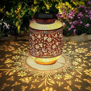 Solar Lanterns Outdoor Waterproof, Bee Garden Decor Hanging Lights, Metal Solar Lantern for Yard, Patio, Lawn, Pathway, Birthday & Gardening Gifts for Women, Mom, Grandma by GreenHaven Gardens