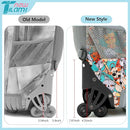NEW TILAMI Kids 18 inch Rolling Backpack - Durable Waterproof Large Capacity Adjustable Handle Stair Climbing Design for Boys & Girls, Cats Cute by TinyTreasures Baby Boutique