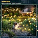 Solar Garden Lights, 40 LED Firefly Garden Lights Solar Outdoor, Solar Lights for Outside Sway by Wind,Solar Lights Outdoor Waterproof for Christmas Yard Patio Pathway Decoration (4 Pack) by GreenHaven Gardens