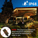 100ft 1200 LED Rope Lights Outdoor, Connectable Warm White Rope Lights Plug in, Outdoor String Lights Waterproof Decorative Lighting for Deck Patio Backyard Garden Pool Camping Room Indoor Décor by TinyTreasures Baby Boutique