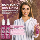 Shine Like Sable Deet-Free Insect & Mosquito Repellent 2 Pack 8oz – Kid & Pet-Safe, Pleasant Insect Repellent w/Lemongrass Oil - Insect Repellent Against Mosquitoes, Gnats, Black Flies, & No-See-ums by TinyTreasures Baby Boutique