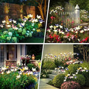 Solar Garden Lights,2packs-16LED,Outdoor Solar Powered Decor for Yard, Patio, Pathway, IP65 Waterproof Butterfly Lights by CozyNest Decor