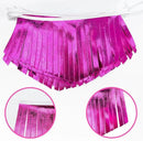 Hot pink Tassel Banner Double Sided Metallic Fabric Pennant Bunting Flag Garland for Birthday Bachelorette Anniversary Engagement Wedding Bridal Shower Graduation Pink Girl Party Decorations Supplies by GreenHaven Gardens