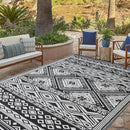 Outdoor Rug 9x12 ft Waterproof, Reversible Outdoor Plastic Straw Rug for Patios Clearance, Outdoor Area Rug Carpet RV Mat for Camping Backyard Deck Porch by GreenHaven Gardens