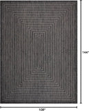 Adiva Rugs Outdoor Indoor Area Rug, Weather Resistant, Easy to Clean, Stain Resistant Floor Mat for Dining Room, Backyard, Deck, Patio (Pebble Weiss, 9' x 12') by CozyNest Decor