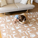 Lillefolk Baby Play Mat for Floor – 6x8ft Terracotta | Soft Non Toxic Premium EVA Foam Tiles for Tummy Time, Crawling & Playroom – Waterproof Interlocking Floor Mat for Babies & Toddlers (12 Tiles) by TinyTreasures Baby Boutique