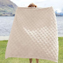 Bedsure GentleSoft Twin Blanket for Bed Light Beige - Super Soft Cozy Blankets for Women Men Girls, Cute Fuzzy Fleece Throws for Bedroom Couch, 60x80 Inches by CozyNest Decor