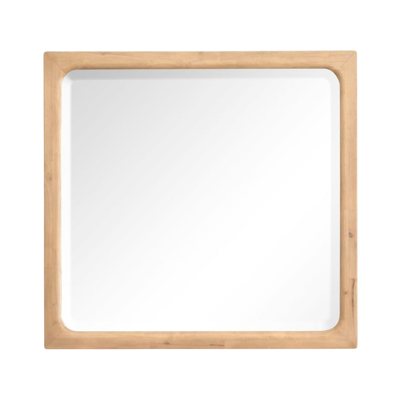 Somerset - Landscape Mirror - Light Brown, photo 3 of 5