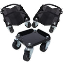 Heavy Duty Steel Snowmobile Dolly with V Slide and Swivel Casters by HouseOfZazla