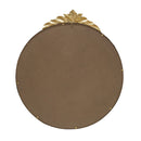 Large Round Wall Mirror With Metal Frame Circle Accent Mirror For Living Room Bedroom Entryway - Gold