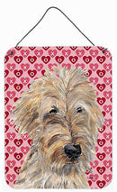 Goldendoodle Valentine's Love Aluminium Metal Wall or Door Hanging Prints