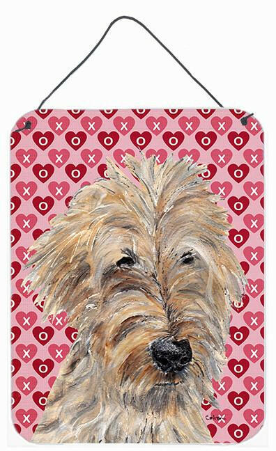 Goldendoodle Valentine's Love Aluminium Metal Wall or Door Hanging Prints