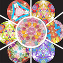 Twins Kaleidoscope Kit for Kids, FunKidz DIY Kaleidoscope Making Craft Kit with Prism Gift Optical Illusion Science Experiment Educational STEM Toy by TinyTreasures Baby Boutique