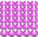 Bright LED Floral Tea Light Vase Submersible Lights for Party Wedding (Pink, 30 Pack) by GreenHaven Gardens