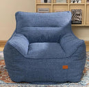 Bean Bag Chair for Adults, Comfy Tufted Bean Bag Chair Sofa with Armrests, Lazy Beanbag Chair with Foam Filler Stuffed Bean Bag Couch Sofa for Reading in Bedroom, Living Room and Dorms by CozyNest Decor