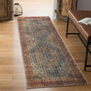 Keen Home Design 2x10 Rug - Machine Washable Runner Rug with Non-Slip Backing, Ideal for Hallway, Entryway, Kitchen, Laundry Room - Vintage, Easy Clean, Durable, Low Pile - (2'6" x 10') by CozyNest Decor