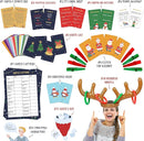 Gutter Games 12 Games of Christmas - 12 Hilarious Holiday Activities [Family Party Games Pack for Kids, Teens & Adults] - by Beat That! Game - Multicolor by TinyTreasures Baby Boutique