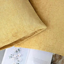 CaliTime Throw Pillow Covers Decorative 20 X 26 Inches Pack of 2 Cozy Chenille Standard Pillow Shams Cases for Couch Sofa Bed Living Room Home Gold by CozyNest Decor