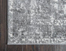 Unique Loom Rosso Collection Vintage, Traditional, Bohemian, Geometric, Distressed, Southwestern Area Rug, 5' 0" x 8' 0", Gray/Ivory by CozyNest Decor
