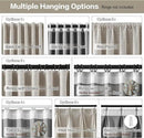 RAIN CITY Extra Long Blackout Curtains 132 Inches Long,Custom Length High Ceiling Tall Draperies for Large Windows Living Room Back Tab Rod Pocket with Hooks(50 x 132-in 11ft Beige 2PCs) by CozyNest Decor