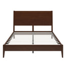 Modern Sled Platform Bed Frame With Slats