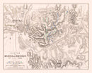 Vintage Map of the Battle of Medina de Rio-Seco, 1808