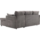Modular Sectional Sofa L Shaped Modular Couch with Reversible Chaise Modular Sofa Sectional Couch with Storage Seats