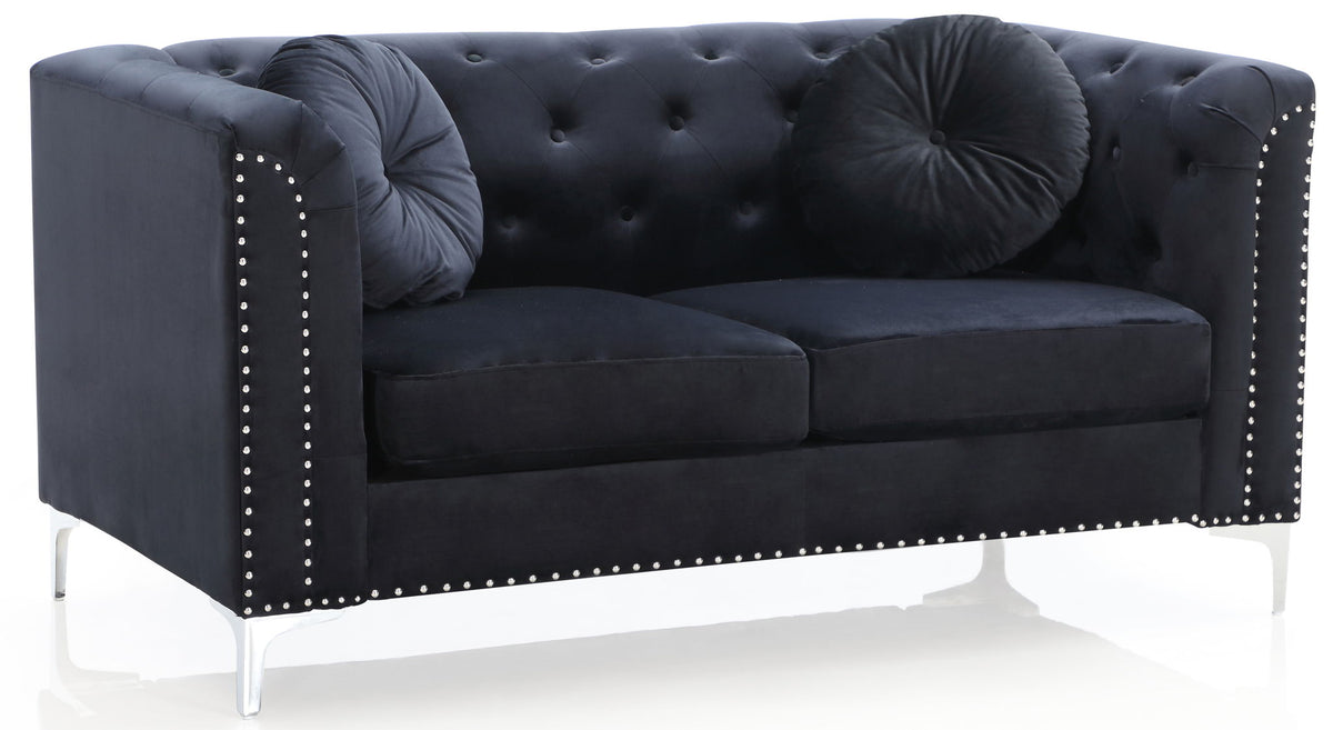 Stylish Sloped Arm Loveseat, photo 13 of 20