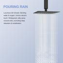 8" Square Rain Shower Head, Ceiling / Wall Mount Stainless Steel Bath Fixture
