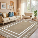 Outdoor Patio Rug, Outside Rectangular Carpet, Moroccan Geometric Rugs, Washable Large Indoor Outdoor Rug 8x10 Mats for RV, Picnic, Backyard, Deck, Balcony, Porch, Beach by CozyNest Decor
