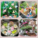 Luminous Tiny Resin Animals 300 Pcs Mini Animals Bulk Mini Resin Ducks Owls Tiny Frogs Pandas Small Rabbits Glow in The Dark for Miniature Garden Accessories Micro Landscape Aquarium Potted Decoration by GreenHaven Gardens