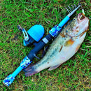 PROBEROS Kids Fishing Pole - Portable Telescopic Fishing Rod and Reel Combo Kit - Spincast Fishing Reel Casting Rods with Lures Lines Tackle Box and Bag for Boys Girls Youth Fishing by TinyTreasures Baby Boutique