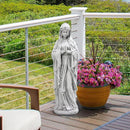 TOETOL Virgin Mary Praying Statue 29.9 Inch Tall Outdoor Garden Religious Decorations Statue Clearance for Home Yard Patio Lawn Hallway Decor Sculpture Magnesium Oxide Stone by GreenHaven Gardens