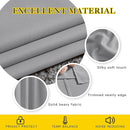NICETOWN Blackout Window Curtains & Drapes 72" Long - Grommet Top Room Darkening Thermal Insulated for Bedroom/Living Room (2 Panels, 46 x 72 Inch, Silver Grey) by TinyTreasures Baby Boutique