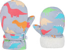 Toddler Gloves Kids Mittens Winter Warm Lined Fleece Gloves Waterproof Snow Baby Mitten for Boys Girls by TinyTreasures Baby Boutique