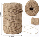 Natural Jute Twine,656 Feet 4mm Hemp Twine Rope for Gift Wrapping Craft Plant Garden Christmas Handmade Arts Decoration Packing String Home Decor by GreenHaven Gardens