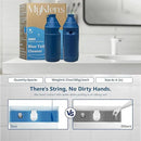 Toilet Bowl Cleaner Bottle, Automatic Toilet Bowl Cleaner Tablets in Bottle, Easy to Use, Long-Lasting Effect Toilet Cleaners Drop in Tank, Blue, 4 Bottles by CozyNest Decor