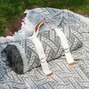 2 in 1 Extra Large 80"* 80" Rug Picnic Waterproof Outdoor Beach Blanket Foldable Camping Mat Car Travel Necessities Mountaineering Essentials Camper Accessories Backpacking Gear Trip Supplies by TinyTreasures Baby Boutique