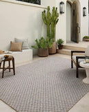 Loloi Amber Lewis Topanga Collection TOP-02 Natural/Silver 6'-7" x 9'-4" Indoor/Outdoor Area Rug by CozyNest Decor