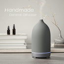 Aromatherapy Essential Oil Diffuser,9 Colors Mood Light,4 Timer Stone Diffuser Living Room(Grey) by TinyTreasures Baby Boutique