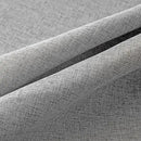 MYSKY HOME 90 Inches Long Living Room Curtains 2 Panels Boho Semi Sheers Light Filtering for Bedroom Windows, Linen Look Texture Soft Touch Country Back Tab, 50" Wide x 90" Long, Dove Grey, 2 Panels by CozyNest Decor