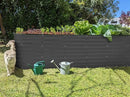Galvanized Raised Garden Beds Outdoor // 8×2×2 ft Planter Raised Beds for Gardening, Vegetables, Flowers (Gray) // Large Metal Garden Box // Patented Tool-Free Design by GreenHaven Gardens